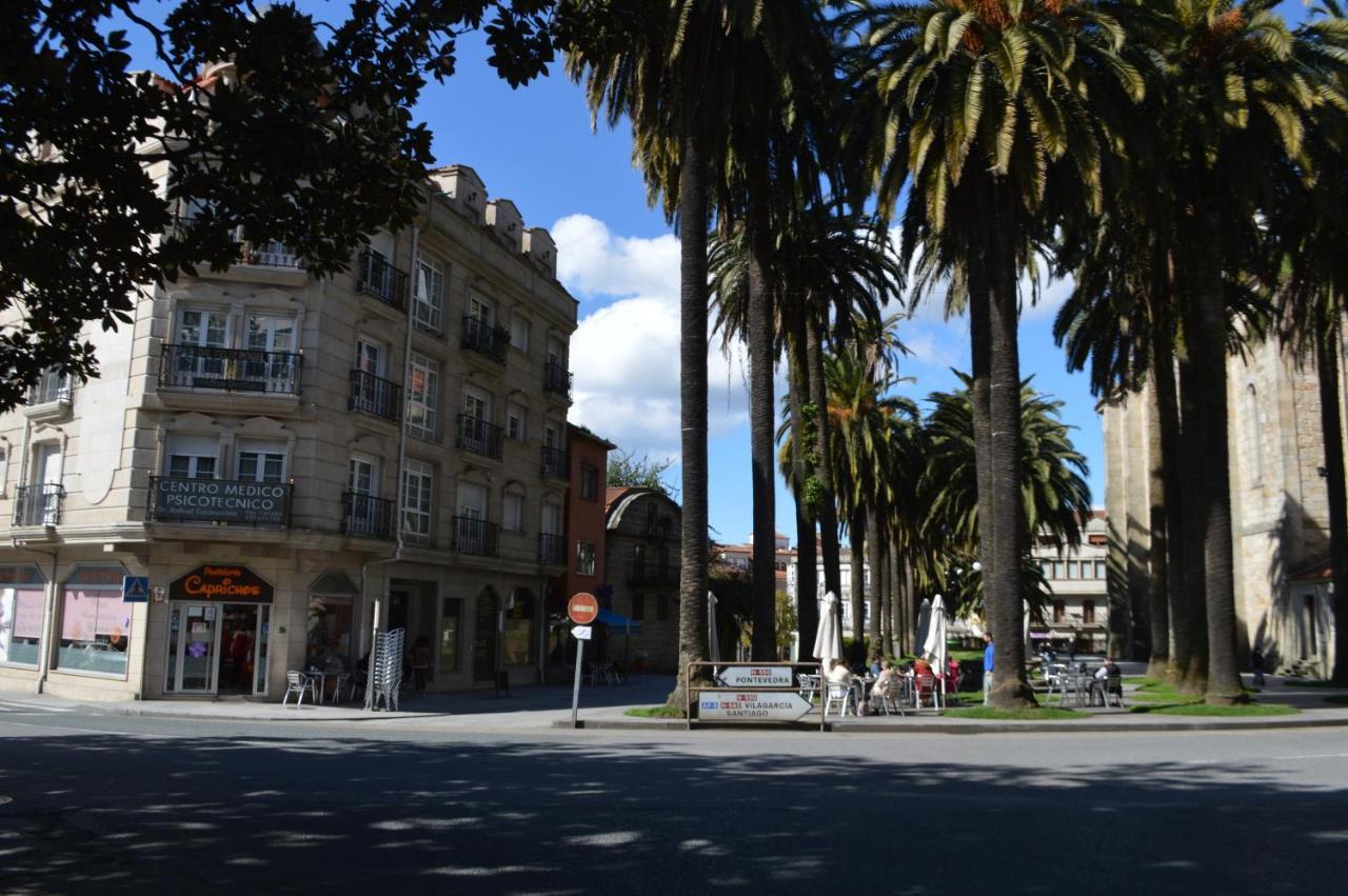Las Palmeras Caldas De Reis Exteriör bild